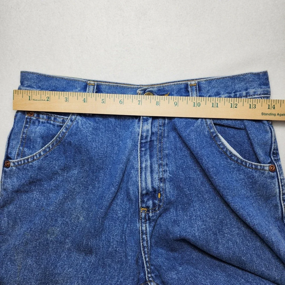 Ralph Lauren Polo Jeans Boys 16 Denim Carpenter Wide Leg Flag Heritage 28x28